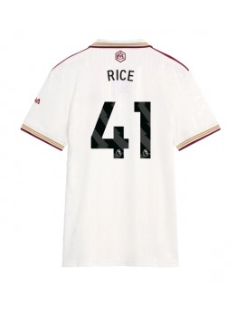 Billige Arsenal Declan Rice #41 Tredjedrakt Dame 2025-26 Kortermet